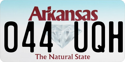 AR license plate 044UQH