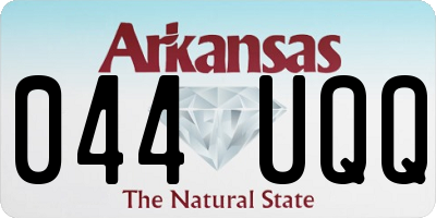 AR license plate 044UQQ