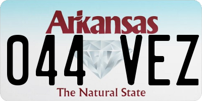 AR license plate 044VEZ