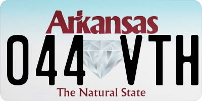 AR license plate 044VTH