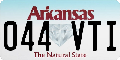 AR license plate 044VTI