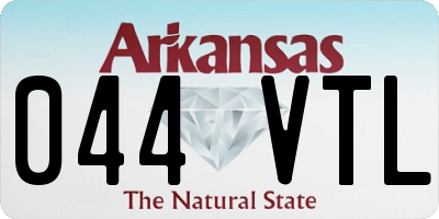 AR license plate 044VTL