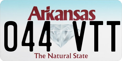 AR license plate 044VTT
