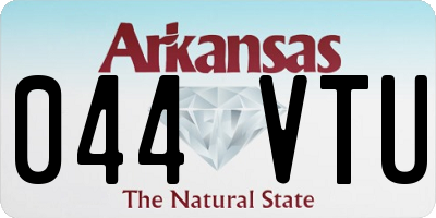 AR license plate 044VTU