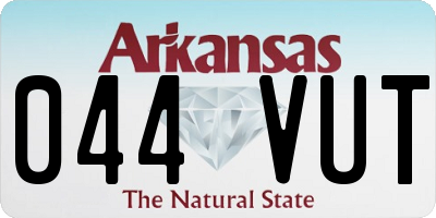 AR license plate 044VUT