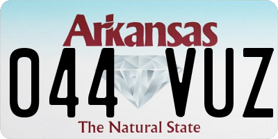 AR license plate 044VUZ