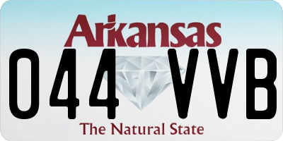 AR license plate 044VVB