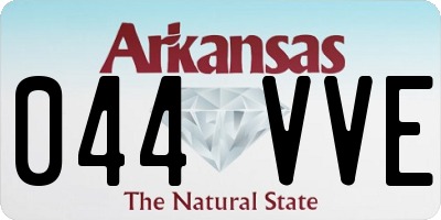 AR license plate 044VVE