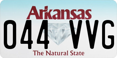 AR license plate 044VVG