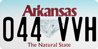 AR license plate 044VVH
