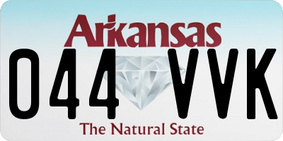 AR license plate 044VVK