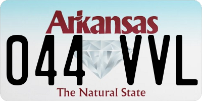 AR license plate 044VVL