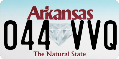 AR license plate 044VVQ