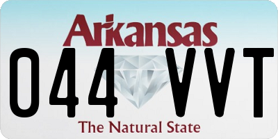 AR license plate 044VVT