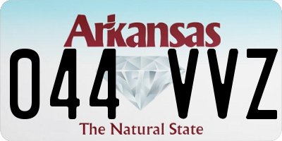 AR license plate 044VVZ