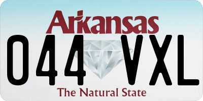 AR license plate 044VXL