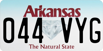 AR license plate 044VYG