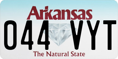 AR license plate 044VYT