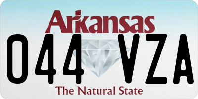 AR license plate 044VZA