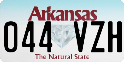 AR license plate 044VZH