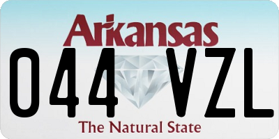 AR license plate 044VZL