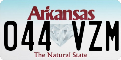 AR license plate 044VZM