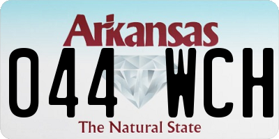 AR license plate 044WCH