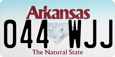 AR license plate 044WJJ