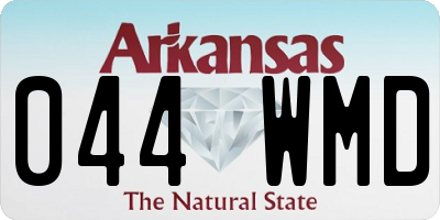 AR license plate 044WMD