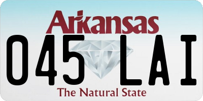 AR license plate 045LAI