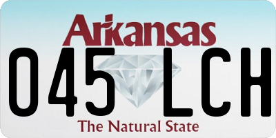 AR license plate 045LCH