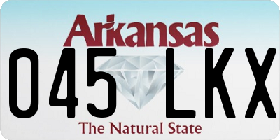 AR license plate 045LKX