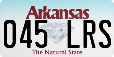 AR license plate 045LRS