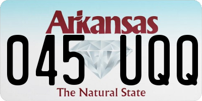 AR license plate 045UQQ