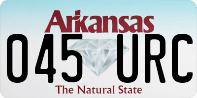 AR license plate 045URC