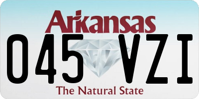 AR license plate 045VZI