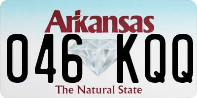 AR license plate 046KQQ