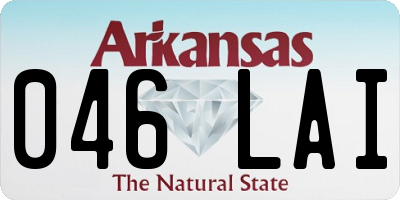 AR license plate 046LAI