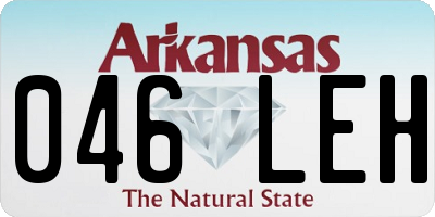 AR license plate 046LEH
