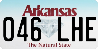 AR license plate 046LHE