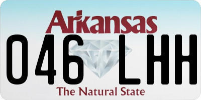AR license plate 046LHH