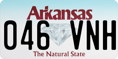 AR license plate 046VNH