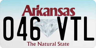 AR license plate 046VTL