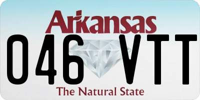 AR license plate 046VTT