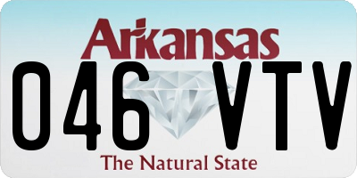 AR license plate 046VTV