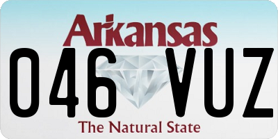 AR license plate 046VUZ