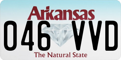 AR license plate 046VVD