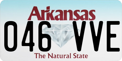 AR license plate 046VVE