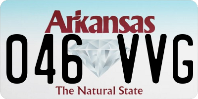 AR license plate 046VVG