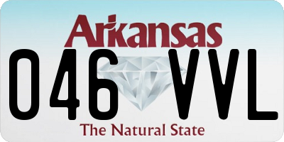 AR license plate 046VVL